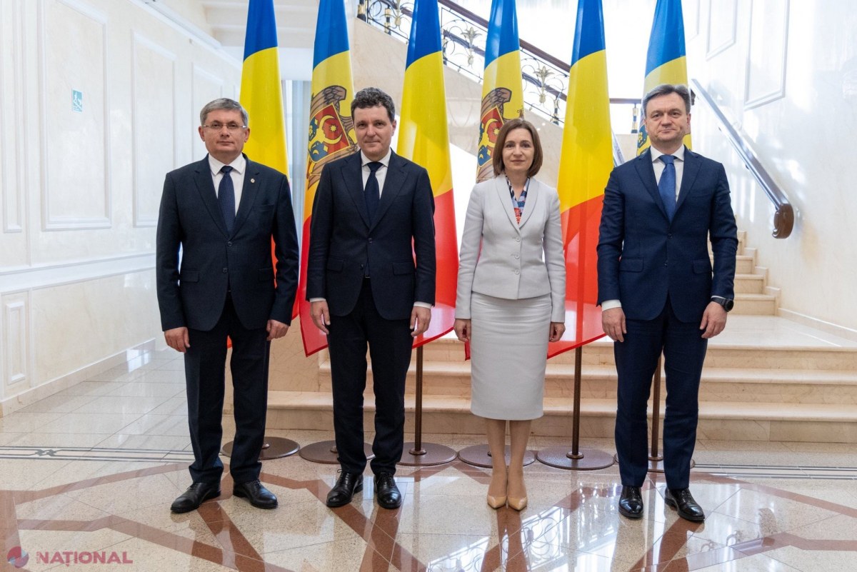 Igor Grosu și Nicușor Dan discută despre unitatea și viitorul european comun al R. Moldova și României