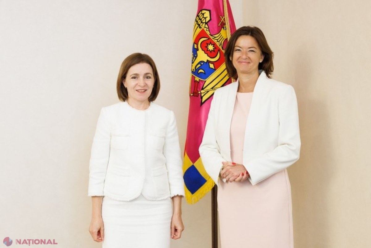 Maia Sandu discută la Chișinău cu Tanja Fajon despre sprijinul Sloveniei pentru parcursul european al Republicii Moldova