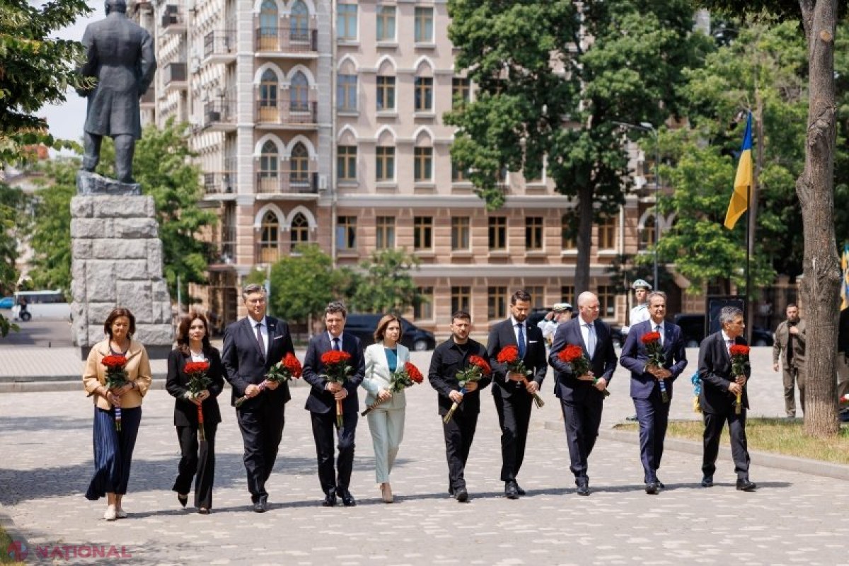 Maia Sandu avertizează asupra atacurilor hibride ale Rusiei și reafirmă sprijinul pentru Ucraina la summitul de la Odesa