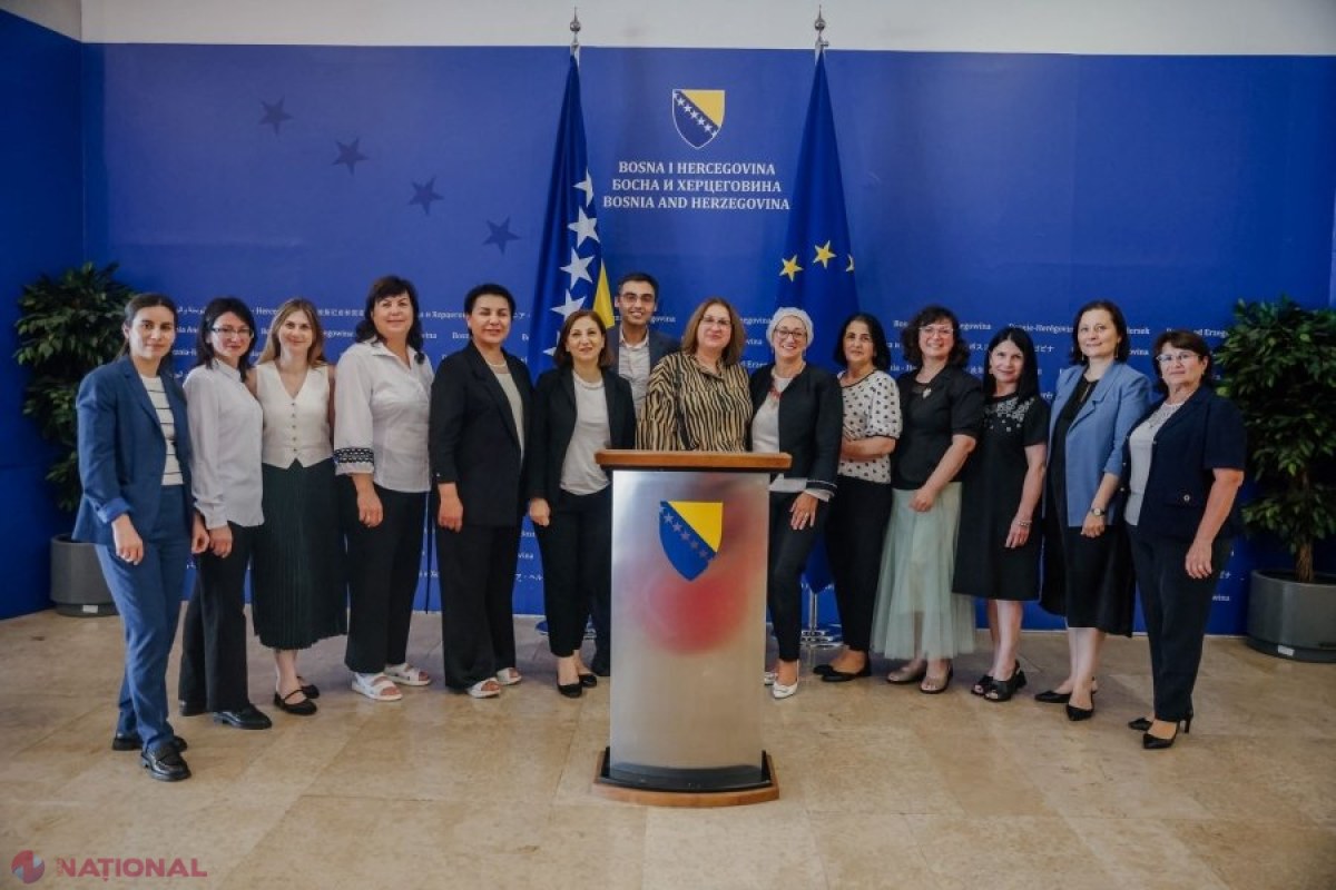 Delegatie moldoveană studiază modelele de integrare și incluziune a refugiaților în Bosnia și Herțegovina