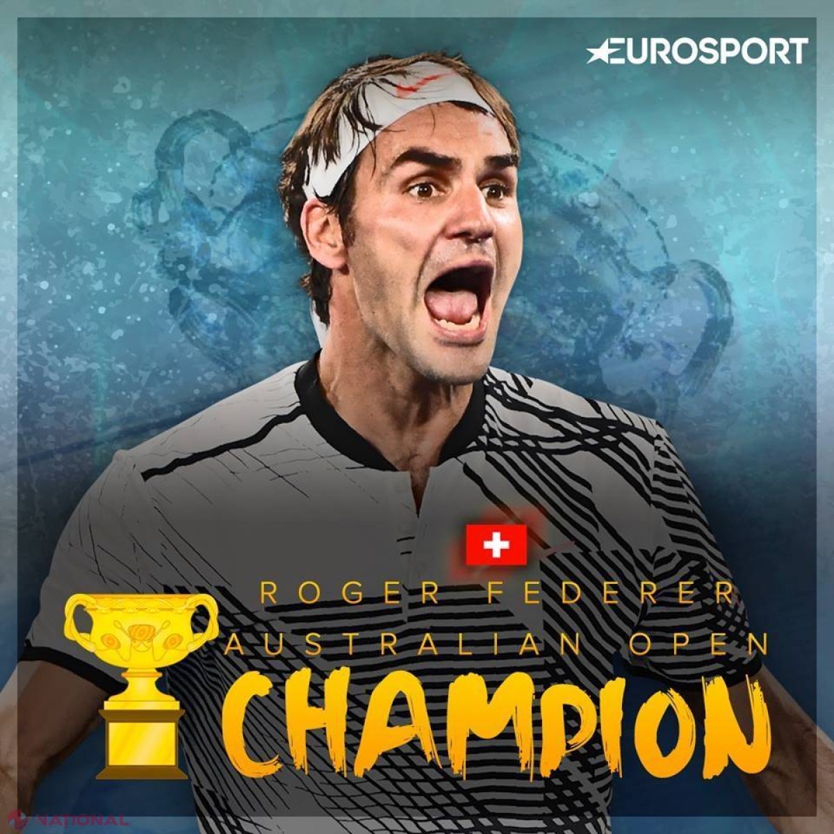 Roger Federer, după câștigarea celui de-al 18-lea turneu de Grand Slam: „Sunt foarte fericit că am câştigat, nu se putea o poveste mai fericită pentru mine!”