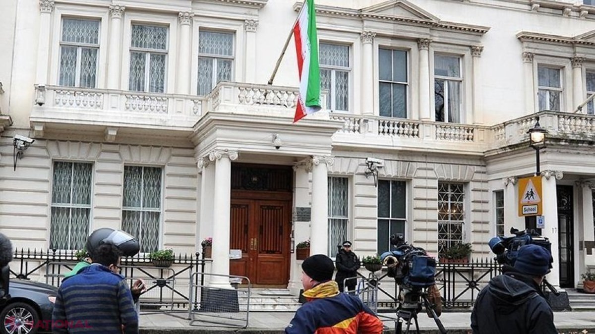 Cetățeni iranieni, acuzați de vătămare gravă după un incident la ambasada Iranului din Londra