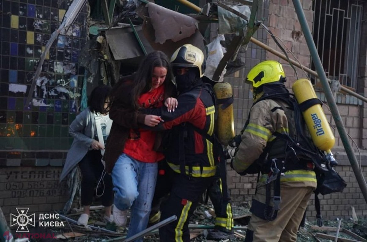 Tragedie la Kiev: Atac cu drone lasă în urmă cinci morți și 20 de răniți