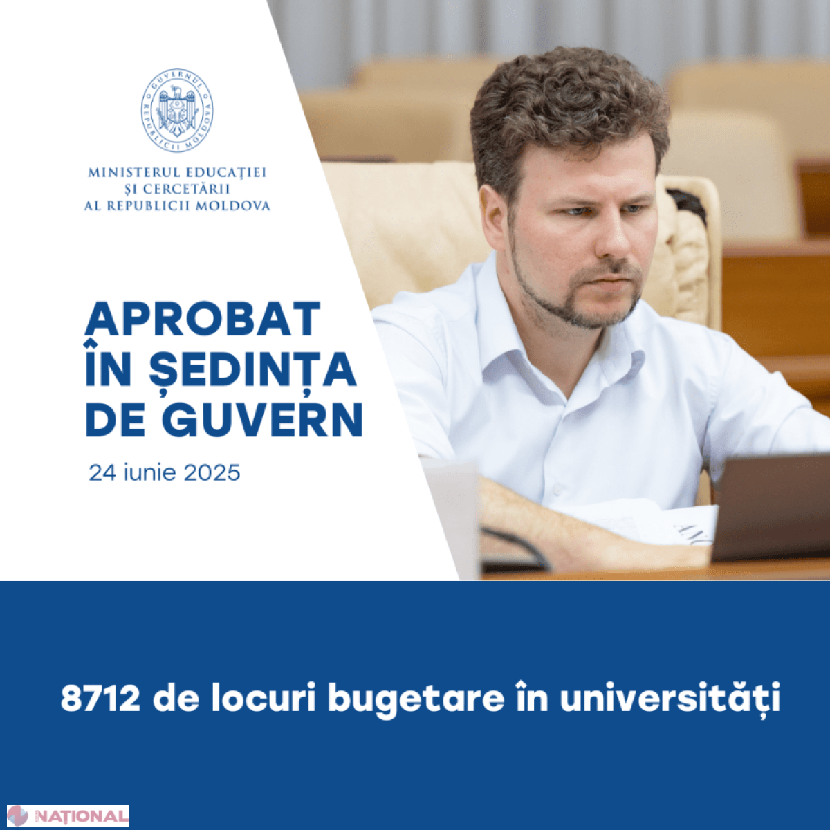 Guvernul aprobă peste 8700 de locuri bugetare la universitățile din Moldova pentru anul 2025