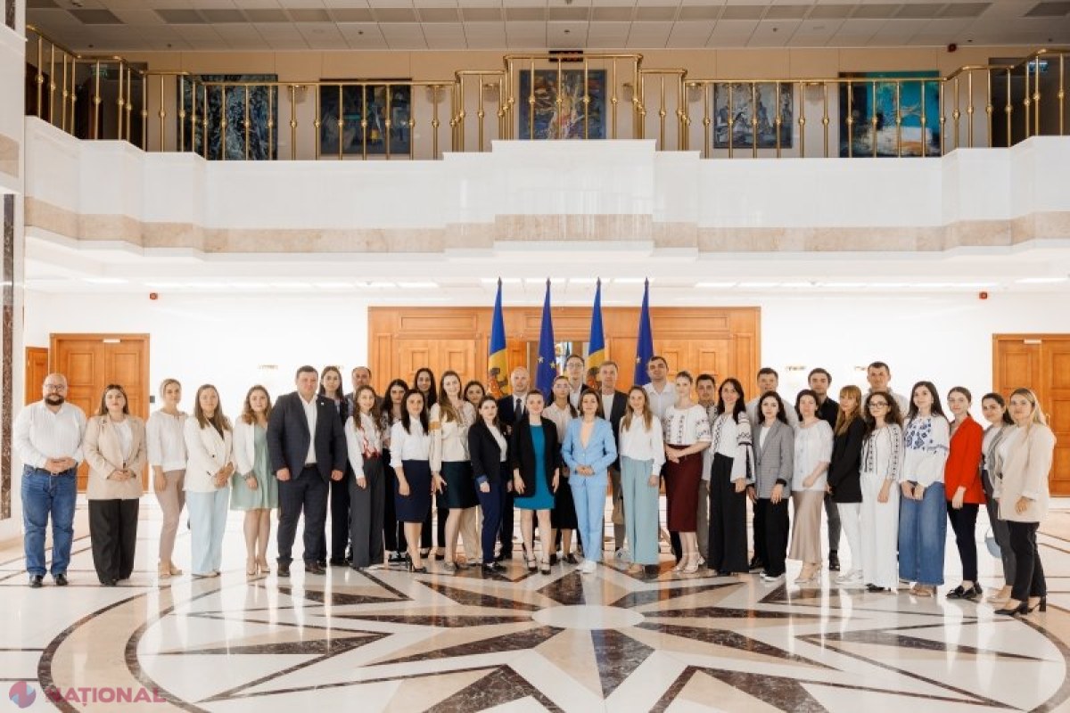 Maia Sandu: Tinerii din administrația publică, esențiali pentru modernizarea Moldovei prin programul „SPRINT”