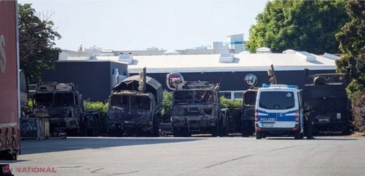 Suspect de sabotaj: incendiile recente ale camioanelor armatei germane la Erfurt aduc Rusia în prim-planul investigațiilor