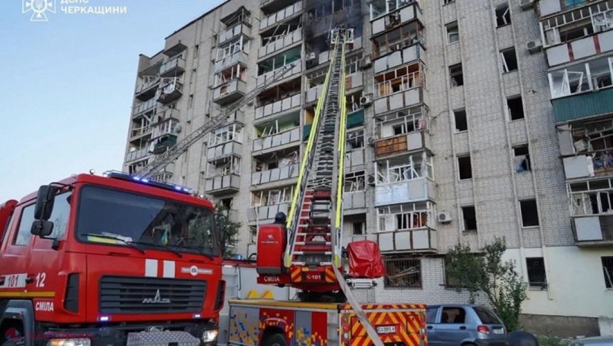Atac aerian fără precedent în Ucraina: Cel puțin doi morți și șapte răniți după un val masiv de drone și rachete rusești