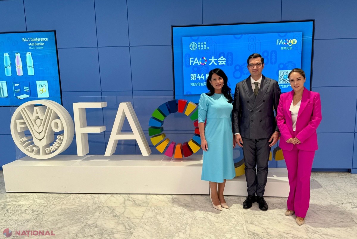 Moldova își consolidează angajamentele în agricultură la Conferința FAO de la Roma