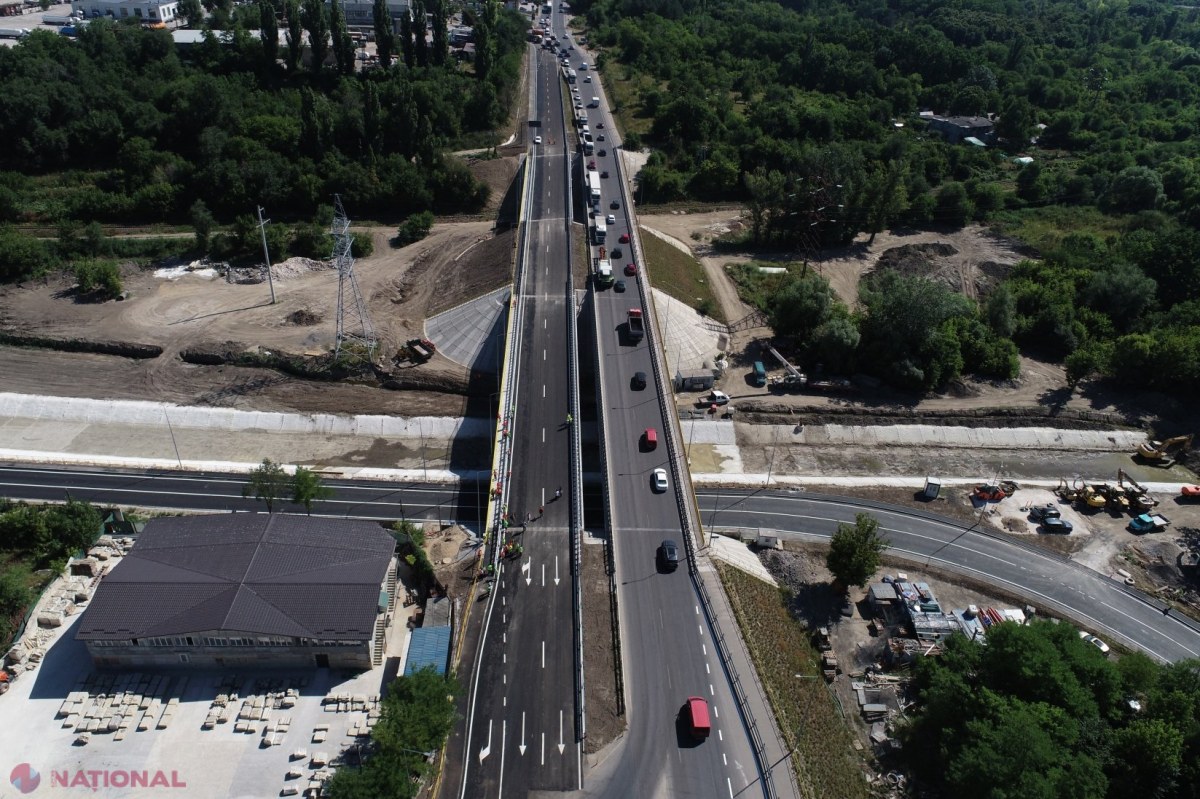 Podul de pe șoseaua Balcani este acum deschis: o etapă importantă în infrastructura Chișinăului!