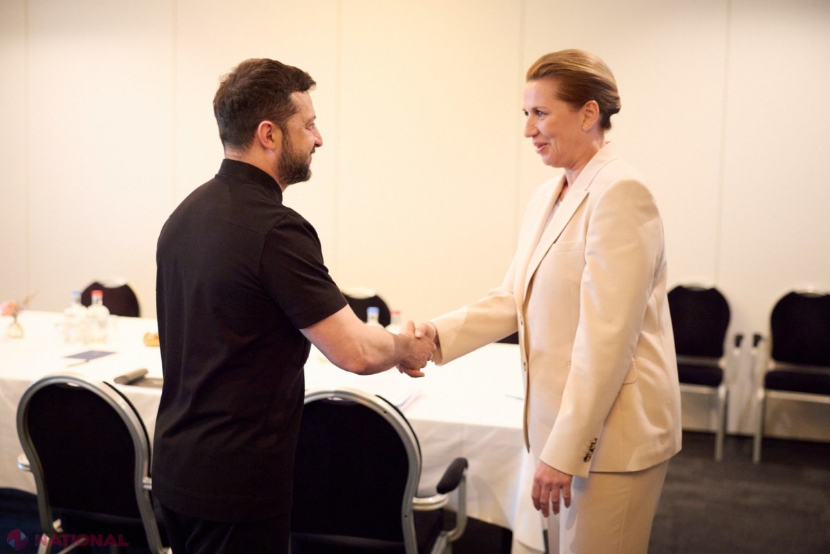 Zelenski a sosit în Danemarca la începutul președinției daneze a Uniunii Europene pentru a susține Ucraina