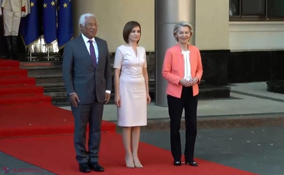 Summit istoric la Chișinău: Liderii UE și Maia Sandu discută viitorul european al Republicii Moldova