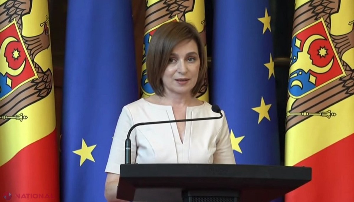 Maia Sandu: Republica Moldova alege pacea și viitorul european în fața influenței Kremlinului