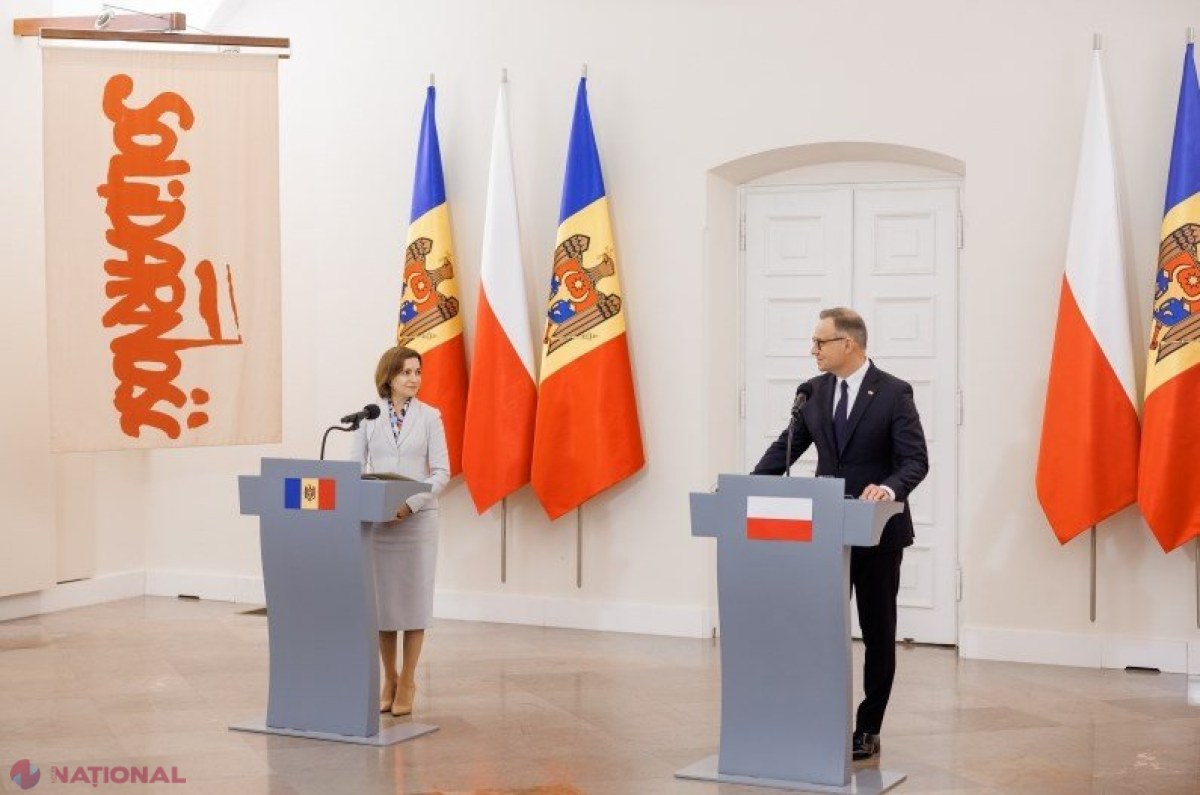 Maia Sandu în Varșovia: Parteneriatul moldo-polonez, exemplu de succes european