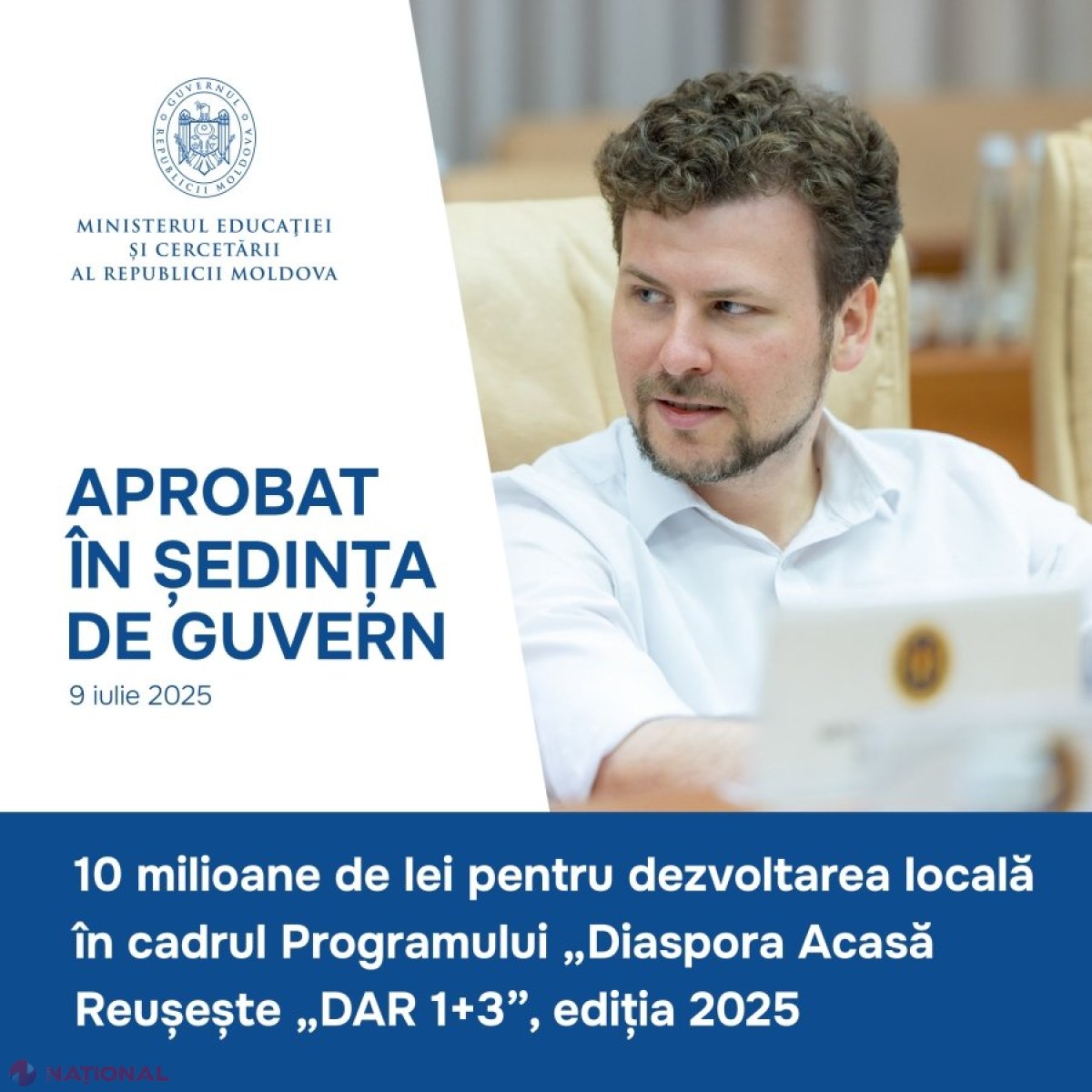 Zece milioane de lei pentru dezvoltare locală, în cadrul programului „Diaspora Acasă Reușește” ediția 2025