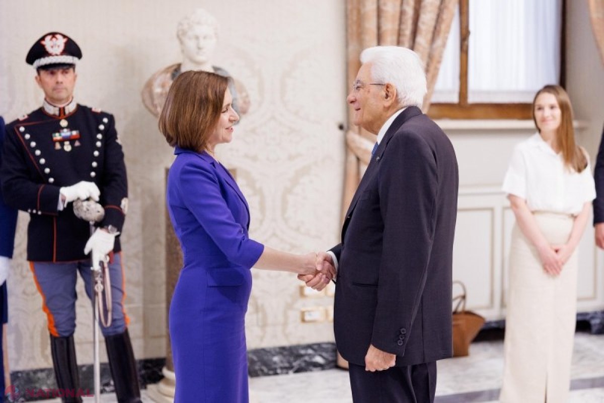 Maia Sandu, discuții importante la Roma cu președintele Italiei: sprijin consolidat pentru parcursul european al Moldovei și noi acorduri bilaterale aprobate