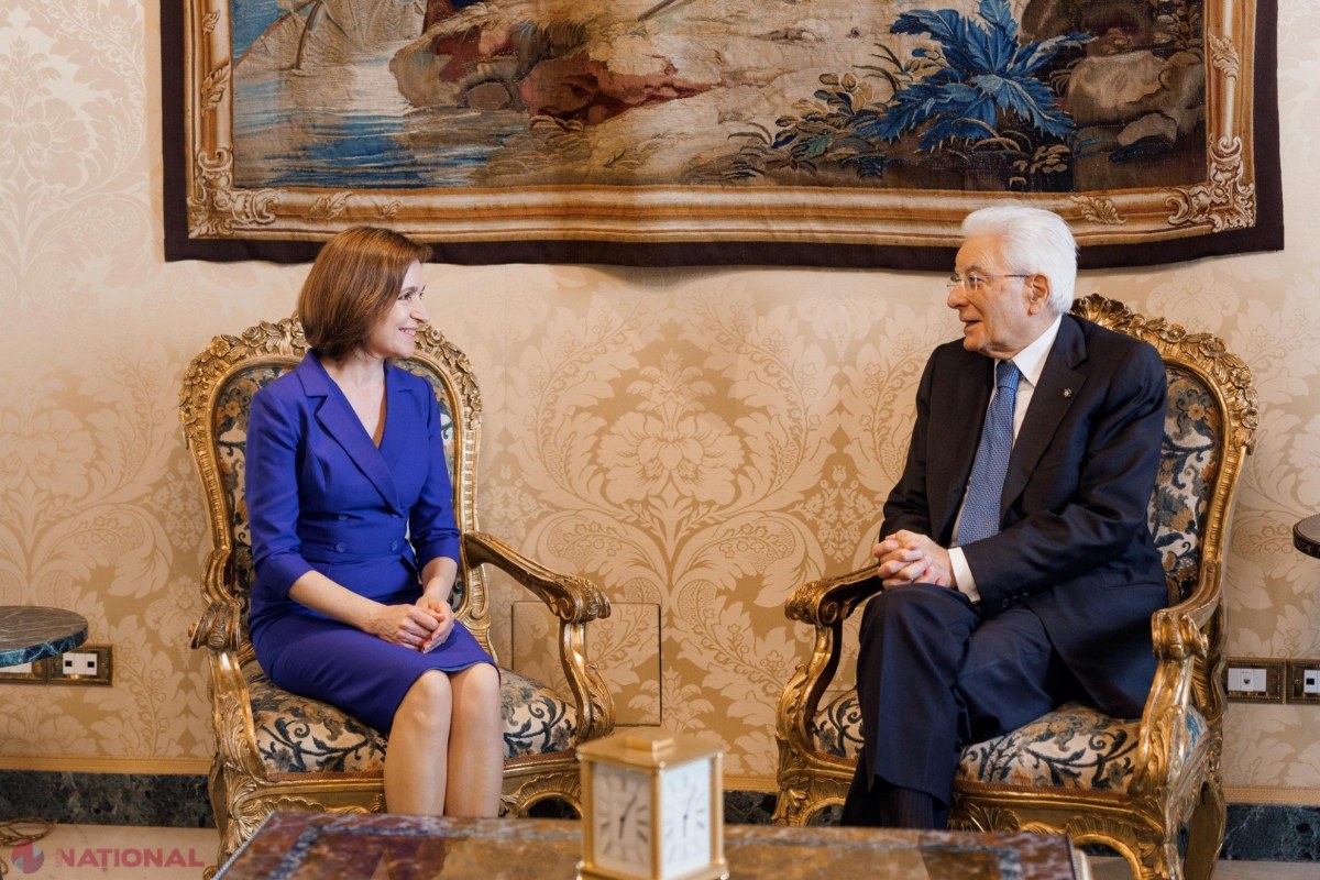 Maia Sandu consolidă legătura moldo-italiană la întâlnirea cu președintele Sergio Mattarella: susținere puternică pentru drumul european al Moldovei