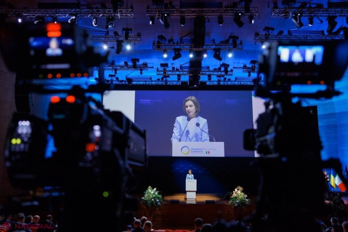 Maia Sandu, mesaj de solidaritate la Roma: prioritatea este sprijinul imediat pentru Ucraina