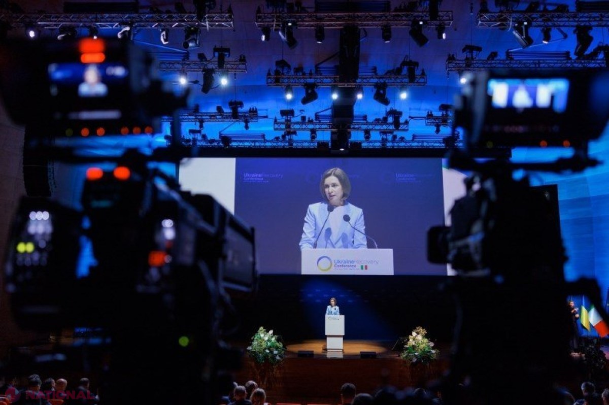 Maia Sandu solicită sprijinul UE pentru proiecte strategice de infrastructură cu Ucraina