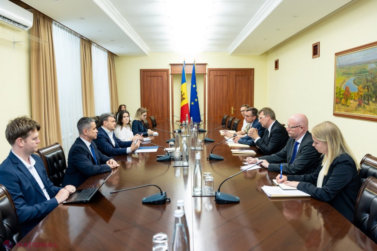 Dorin Recean discută la Chișinău cu ministrul danez al Apărării despre drumul european al Moldovei spre pace și bunăstare