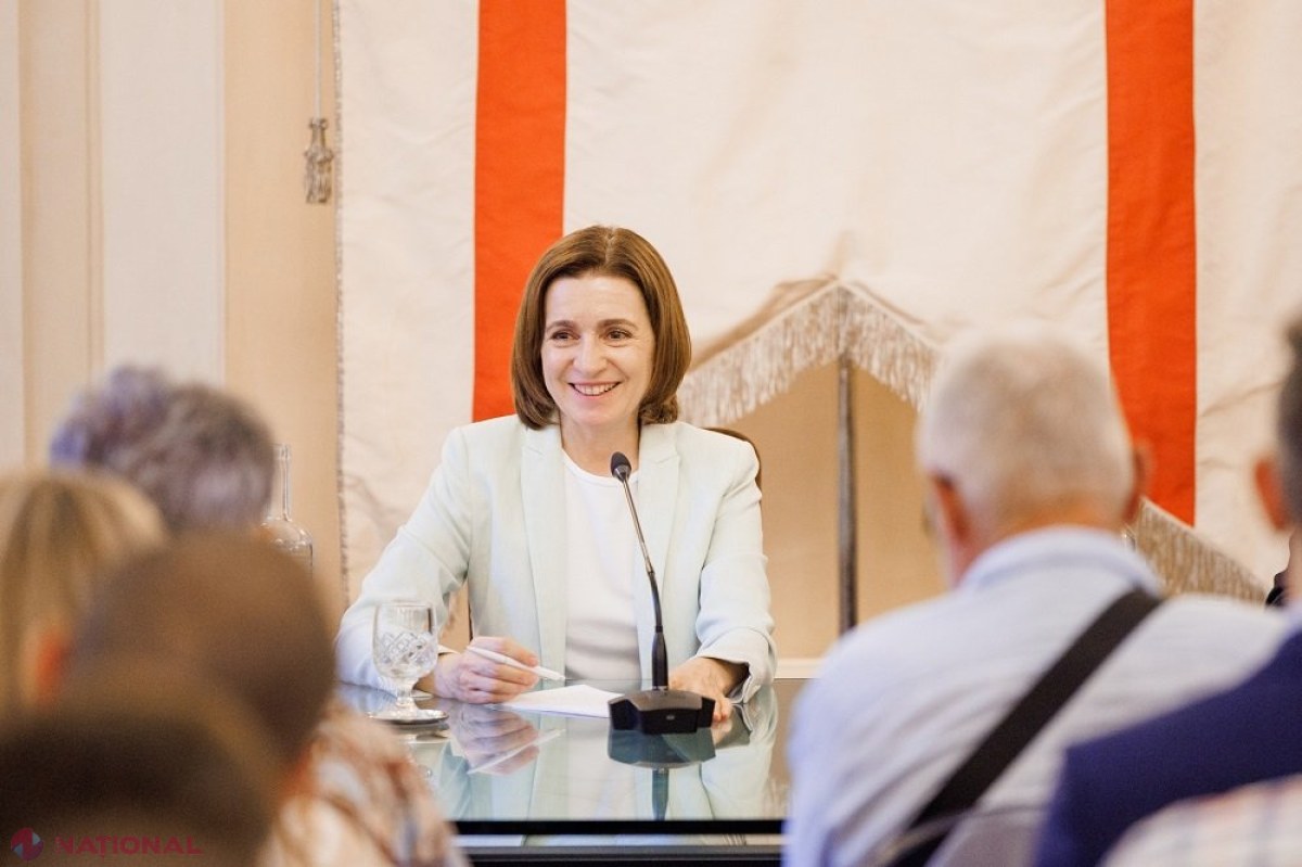 Maia Sandu laudă diaspora din Florența pentru contribuția lor la imaginea pozitivă a Moldovei în Italia
