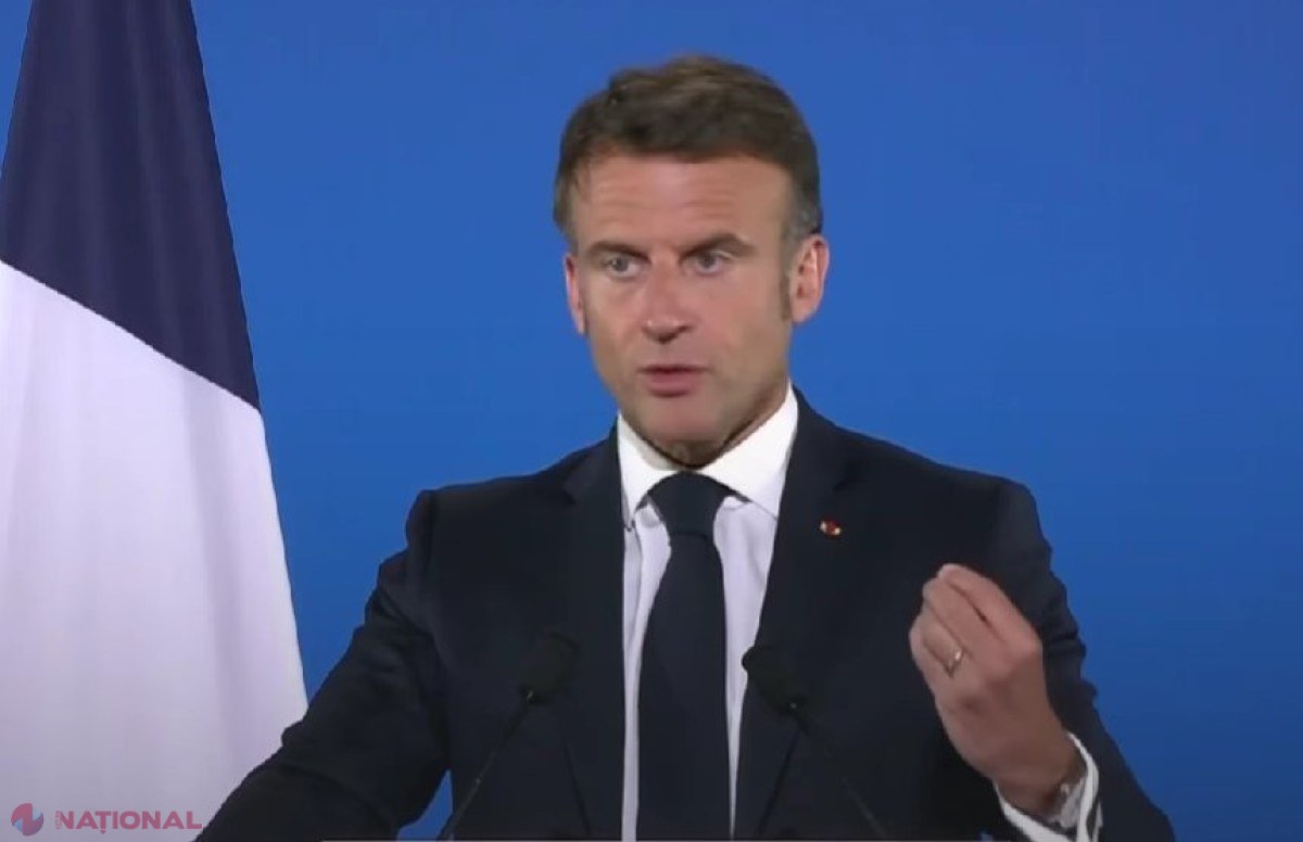 Macron cere Uniunii Europene să acționeze ferm împotriva tarifelor impuse de Trump asupra produselor UE