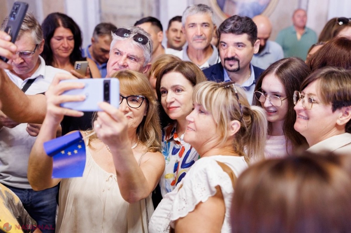 Maia Sandu mulțumește moldovenilor din Italia pentru sprijinul acordat de la distanță Republicii Moldova