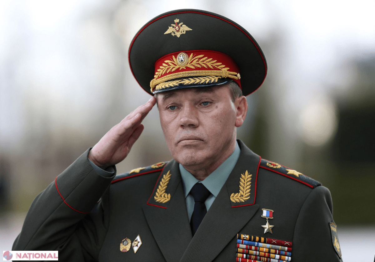Șeful armatei ruse, Valeri Gherasimov, în inspecție la trupele din estul Ucrainei, în zona strategică Pokrovsk