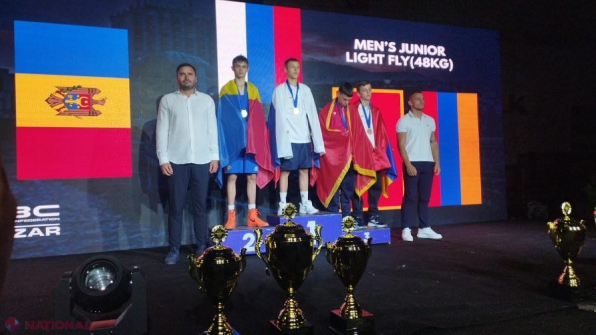 Lotul național de box cucerește patru medalii la Campionatul European pentru juniori din Serbia