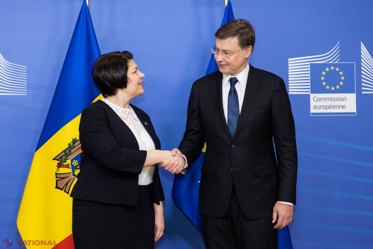 R. Moldova ar putea adera la zona unică de plăți în EURO. Natalia Gavrilița, către vicepreședintele Comisiei Europene: „Instituțiile R. Moldova sunt pregătite pentru a realiza reforme ireversibile în întreaga economie”