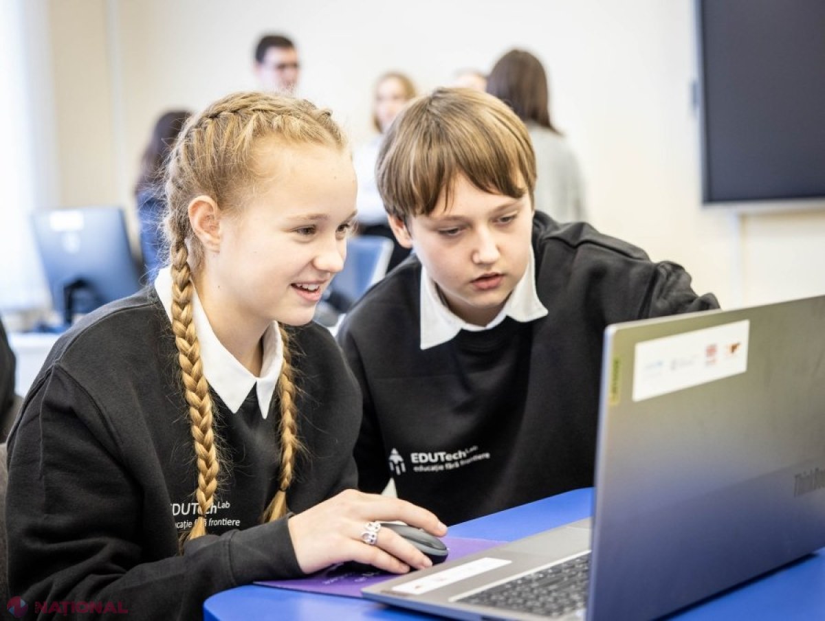 EduTech Labs: locuri de speranță și sprijin pentru copiii refugiați și vulnerabili din Moldova