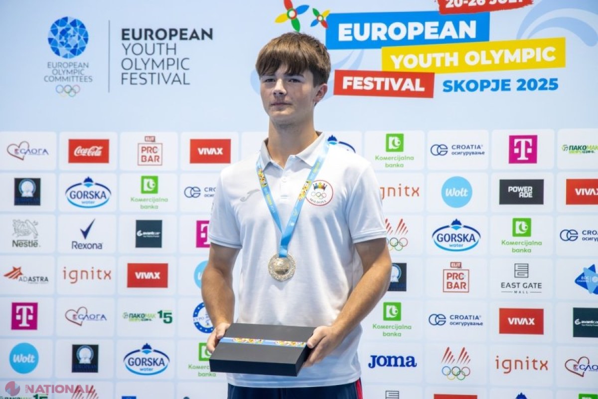 Aur pentru Moldova la Festivalul Olimpic al Tineretului European 2025: Climentii Ursu strălucește la proba de tir