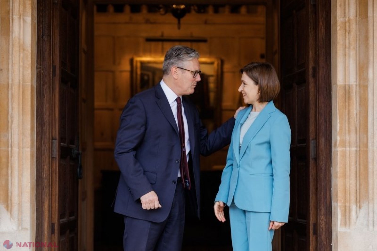 Maia Sandu discută soluții pentru dezvoltarea economică și cooperarea bilaterală cu prim-ministrul Keir Starmer în Regatul Unit
