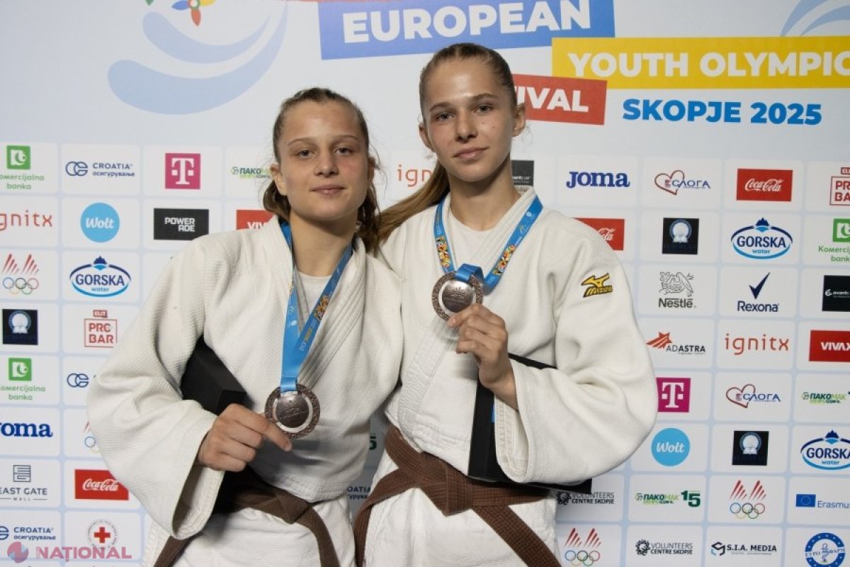 Republica Moldova strălucește la Festivalul Olimpic al Tineretului European cu trei noi medalii obținute la Skopje