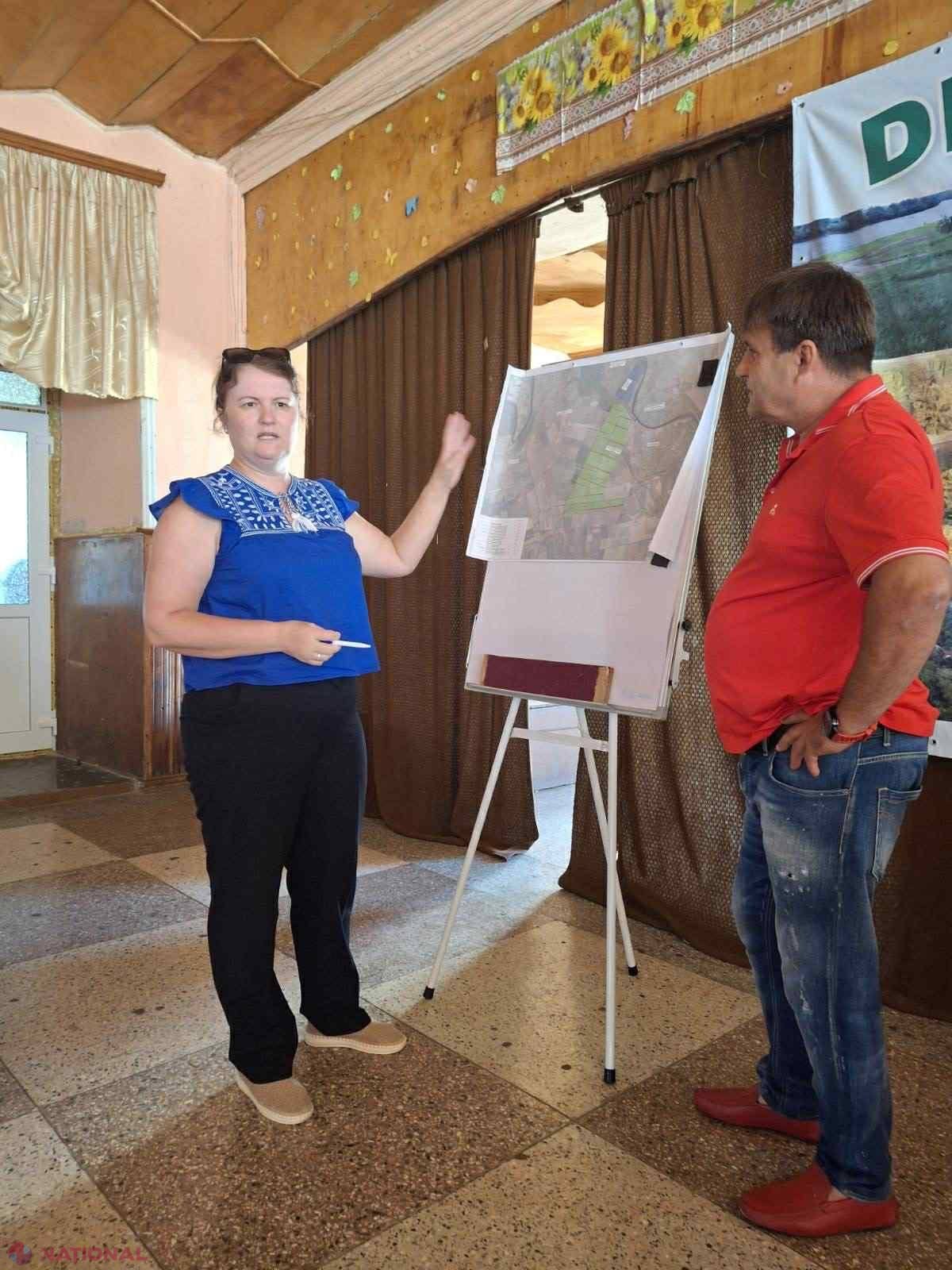 Plan pentru modernizarea irigațiilor în Delacău și Puhăceni, discutat cu fermierii din Anenii Noi