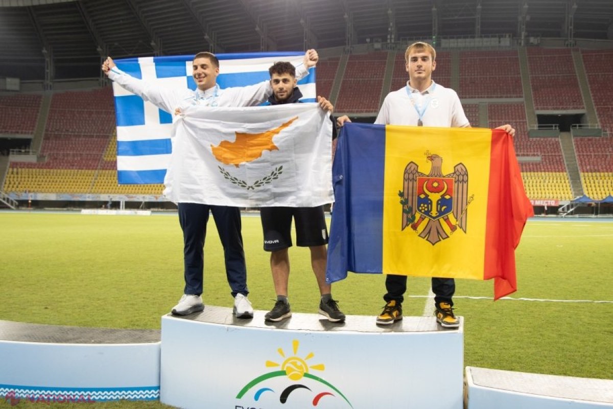 Moldova strălucește la Skopje: Trei medalii pentru tinerii sportivi la Festivalul Olimpic European 2025