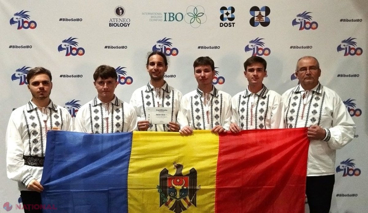 Republica Moldova obține mențiune de onoare la Olimpiada Internațională de Biologie prin elevul Ștefan Gînju
