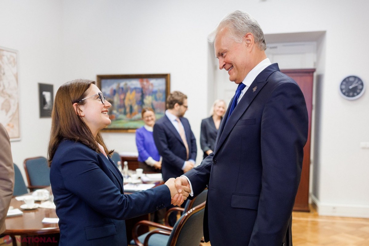 Vicepremierul Cristina Gherasimov primește la Vilnius confirmarea sprijinului Lituaniei pentru parcursul european al Moldovei