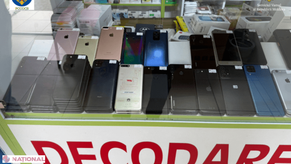 Operațiune de amploare: Contrabandă cu telefoane și tehnică de uz casnic în valoare de 400.000 lei, destructurată de procurori și vamă