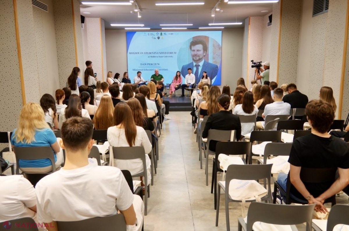 Forumul „Moldovan Students United” reunește peste 100 de studenți din țară și diaspora pentru schimb de experiențe și viziuni inovatoare