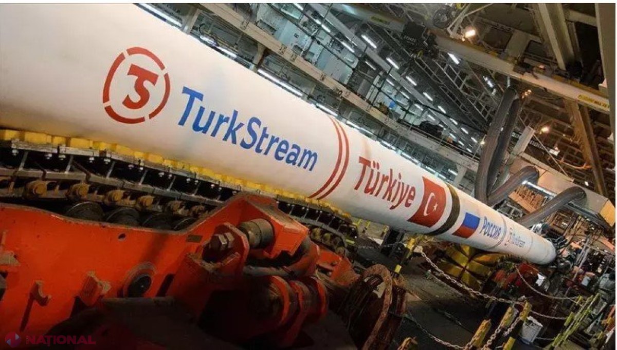 Exporturile de gaze rusești către Europa, în creștere semnificativă în iulie prin TurkStream