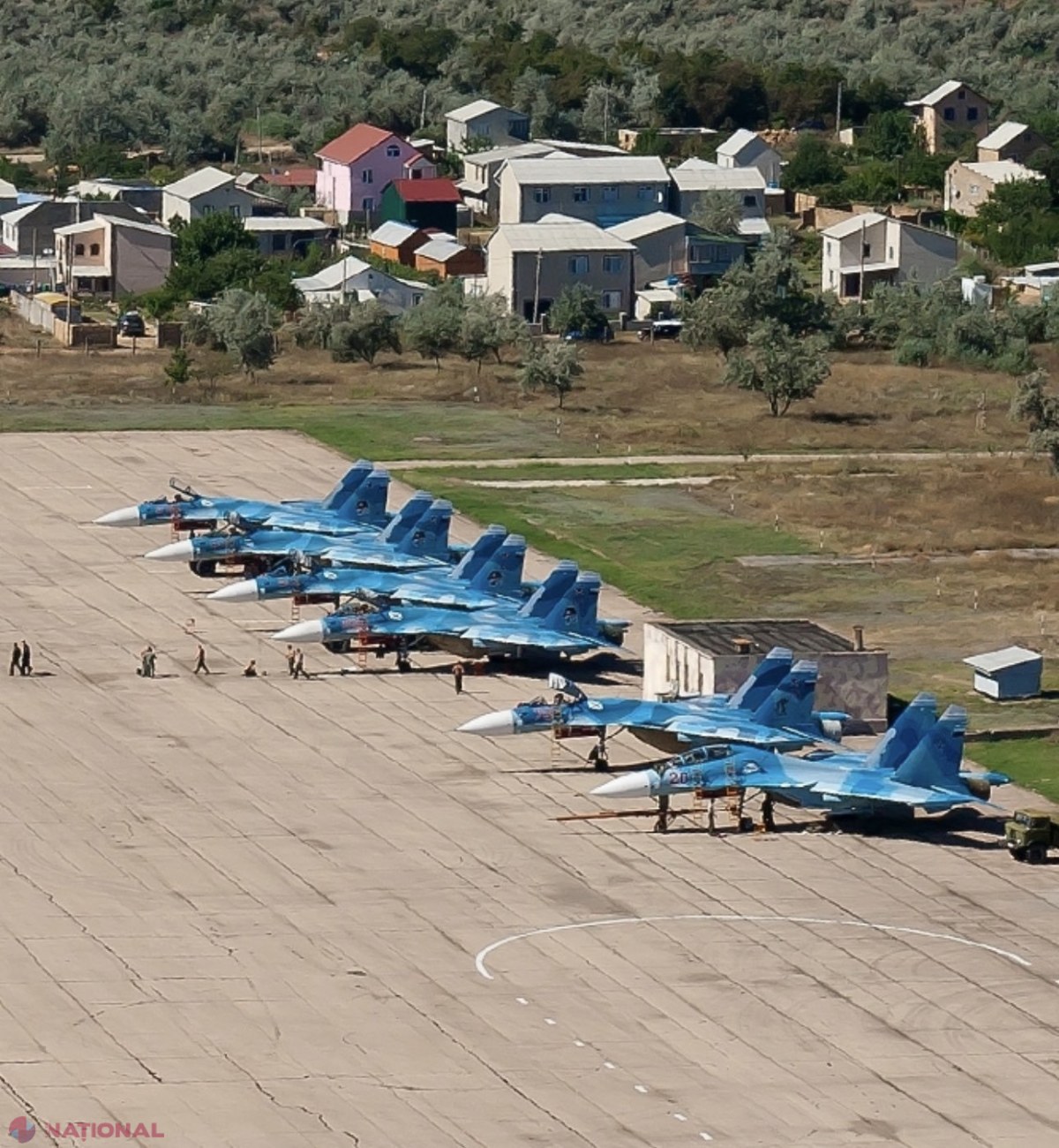 Dronele ucrainene fac ravagii: avion de vânătoare rus distrus și alte patru avariate pe un aerodrom din Crimeea