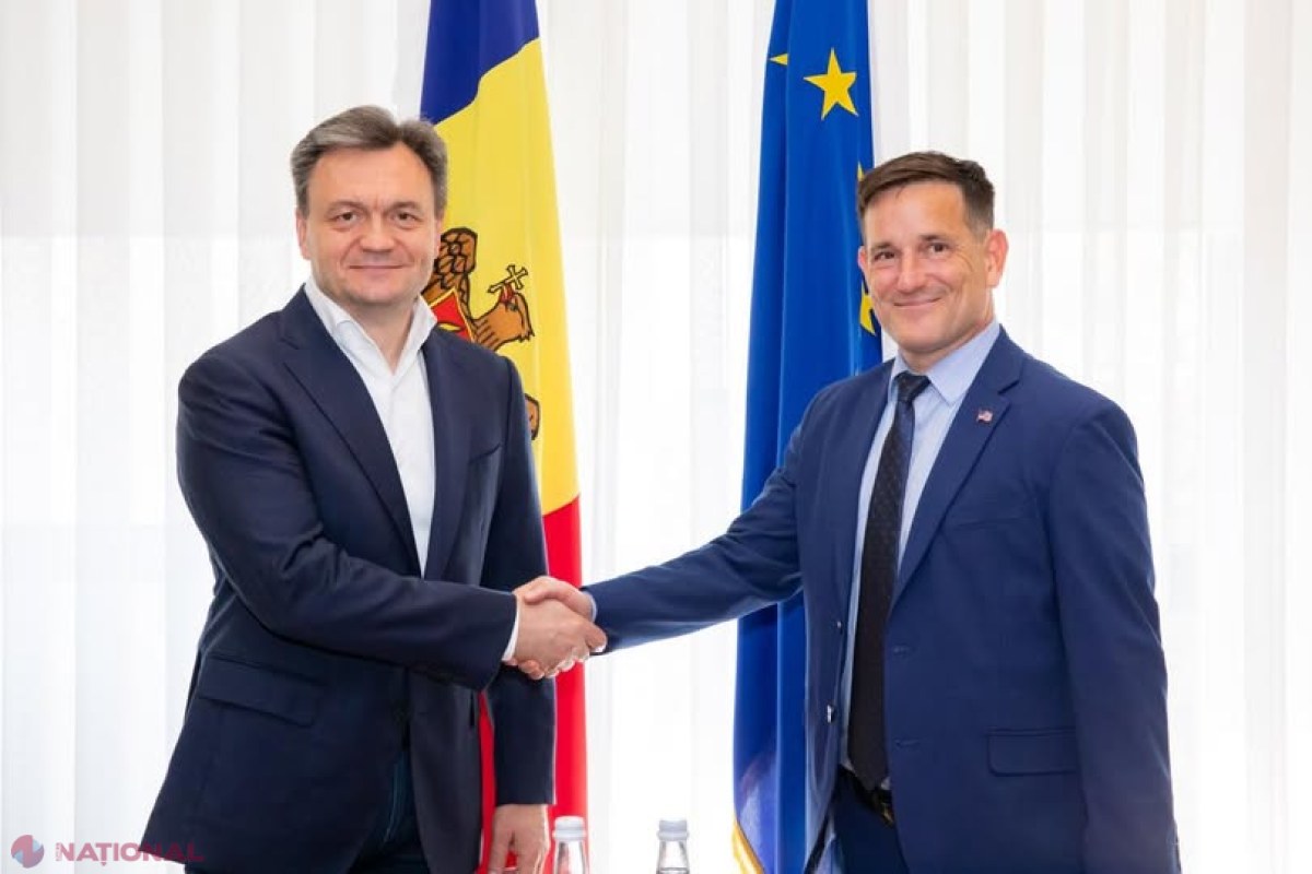Dorin Recean se întâlnește cu noul diplomat american pentru a consolida dialogul strategic moldo-american