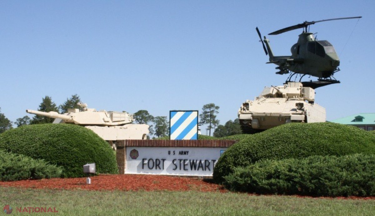 Sergent american arestat după ce a rănit cinci colegi la Fort Stewart cu un pistol personal