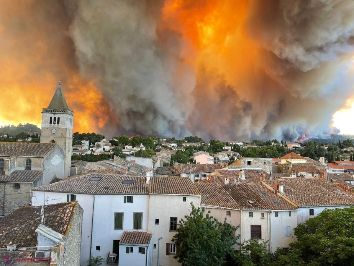 Canicula și incendiile devastatoare afectează Europa: tragedie în Sardinia, unde un copil român a murit din cauza unui șoc termic