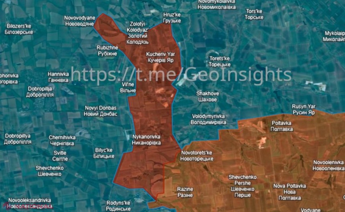Rusia își extinde controlul în Donețk: Avans rapid și evacuări în zece localități strategice