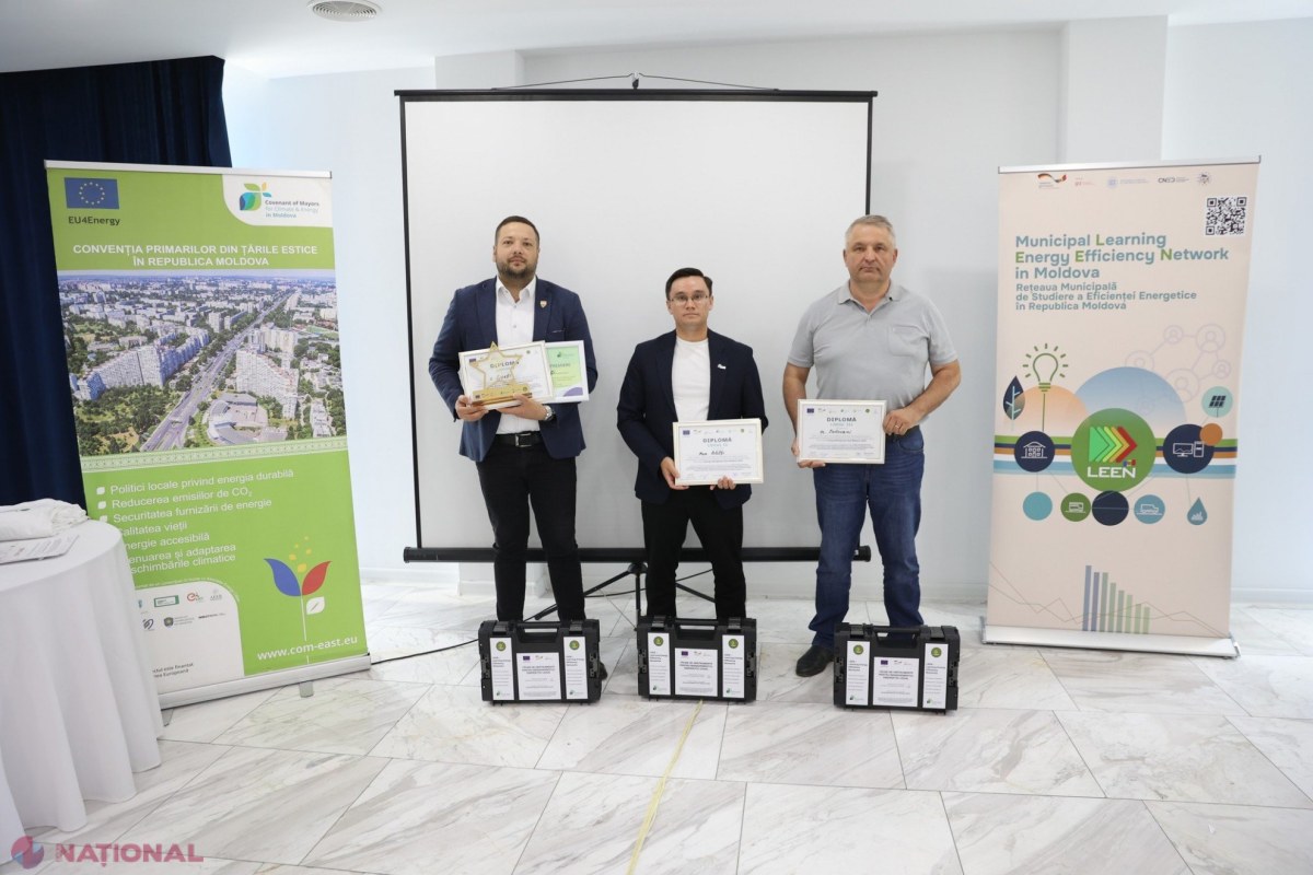 Primăriile din Moldova excelează în gestionarea energiei: Sireți câștigă titlul „Energy Management Star Moldova 2025”