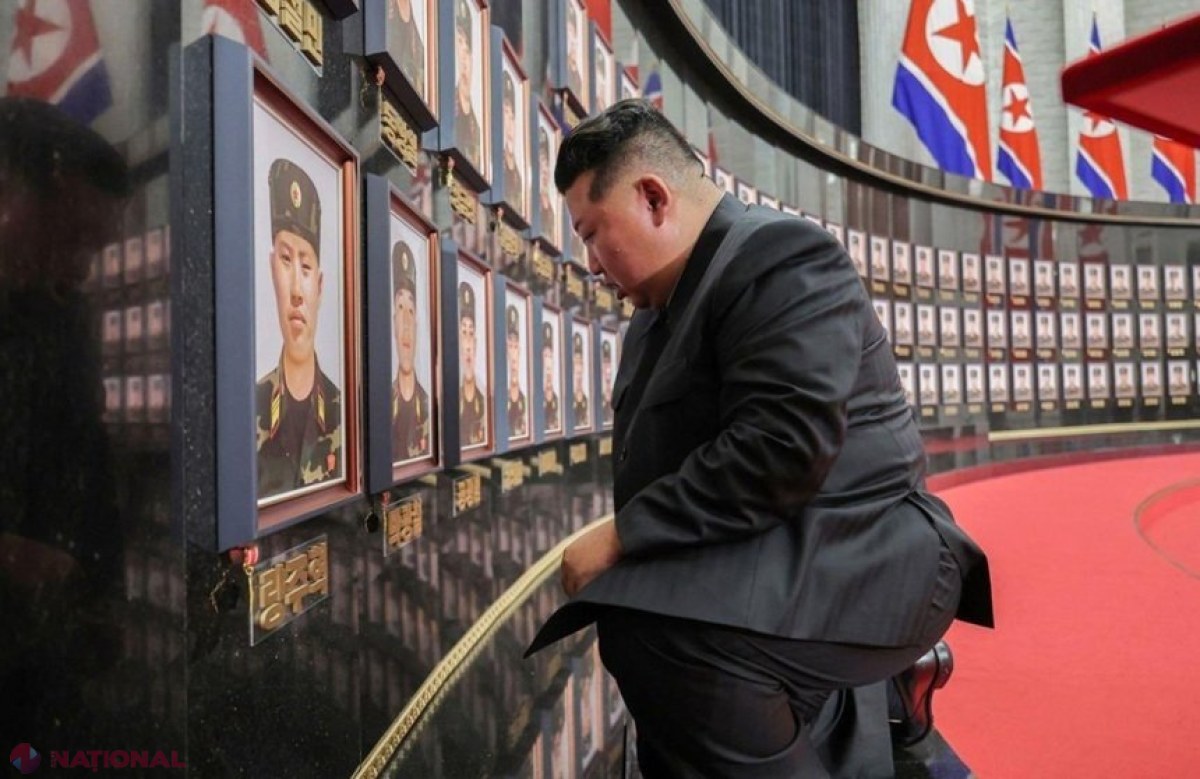 Kim Jong Un onorează soldați nord-coreeni întorși din Ucraina, aducând un omagiu celor căzuți în lupta alături de Rusia împotriva Ucrainei.