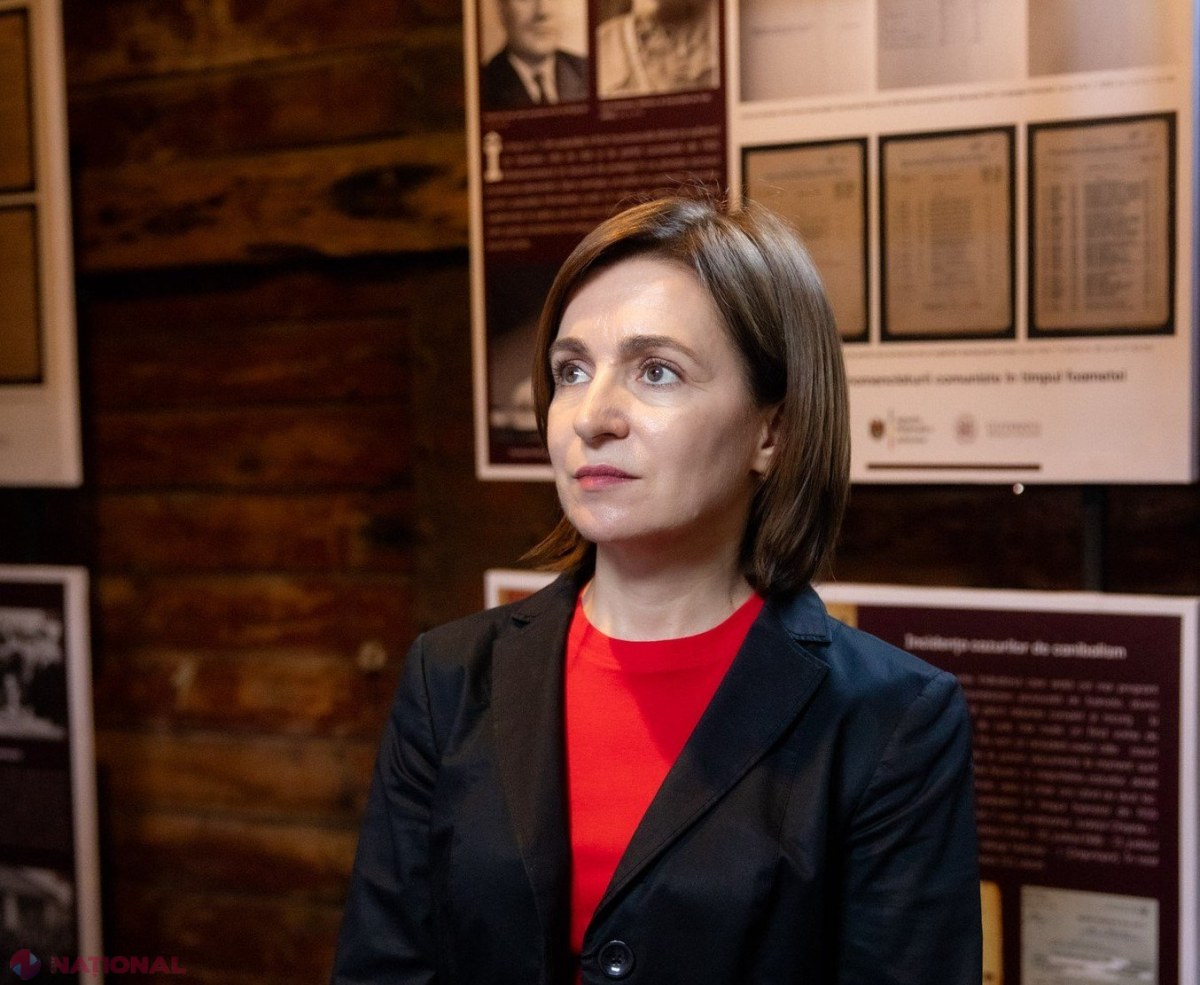 Maia Sandu: „R. Moldova îmbrățișează libertatea pentru a onora memoria victimelor Pactului Ribbentrop-Molotov”