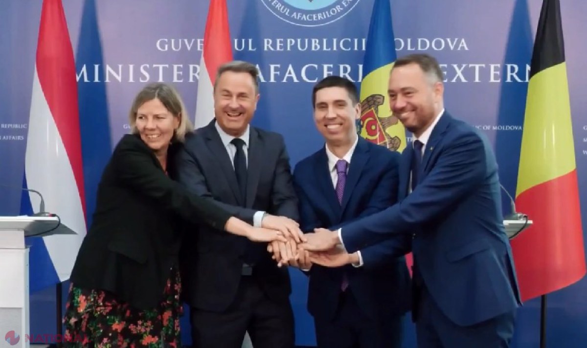 Benelux sprijină parcursul european al Moldovei în fața provocărilor estice