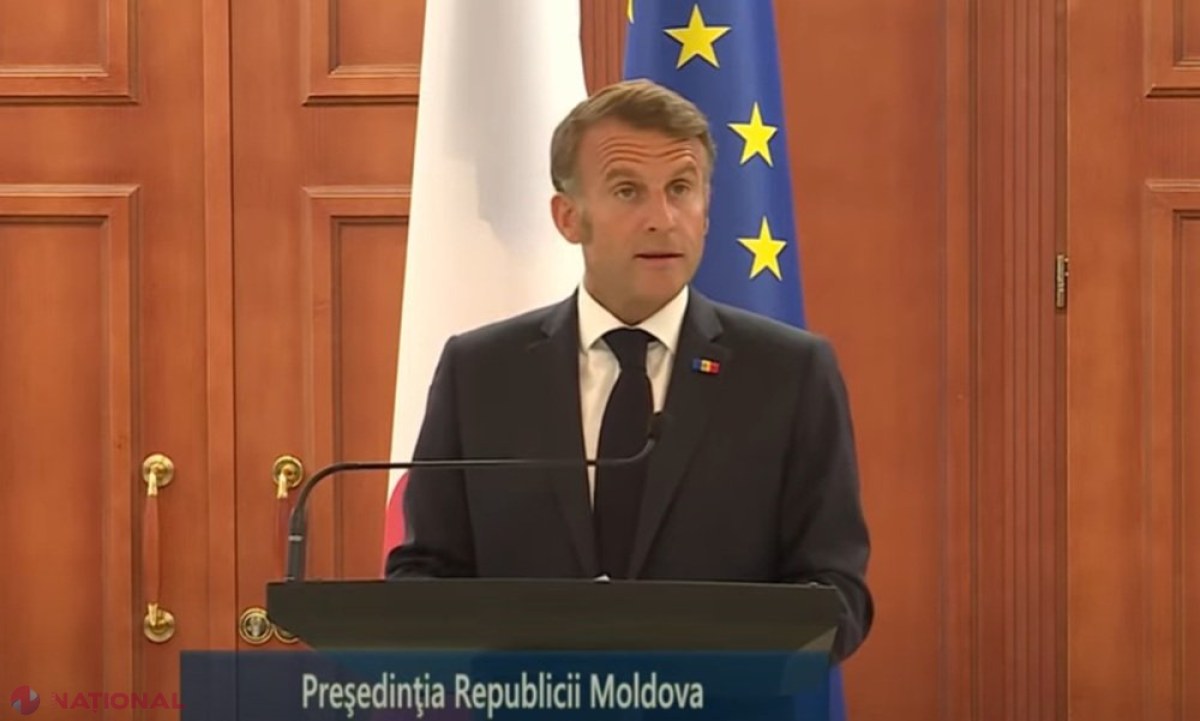 Emmanuel Macron, mesaj de solidaritate și sprijin pentru Moldova la Chișinău: UE ca uniune a păcii și prosperității, distinctă de Rusia